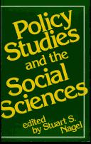 Cover for Policy studies and the social sciences