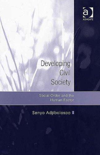 Cover for Developing Civil Society