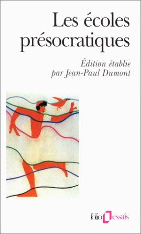Cover for Les Ecoles présocratiques