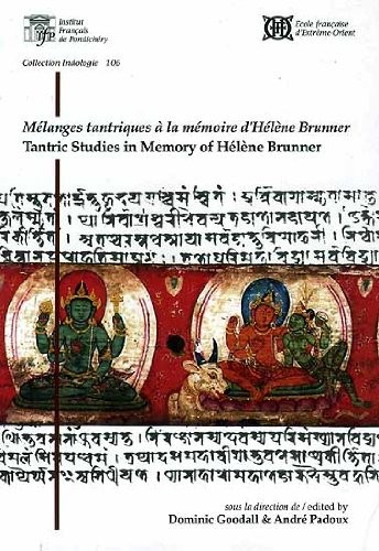 Cover for Tantric Studies in Memory of Helene Brunner