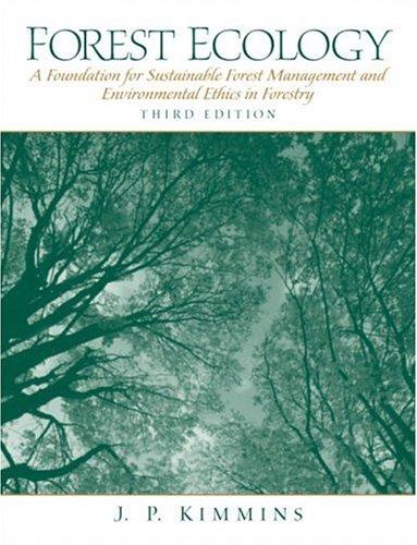 Cover for Forest ecology