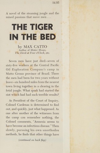 Cover for The tiger in the bed.