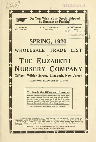 Cover for Spring, 1920