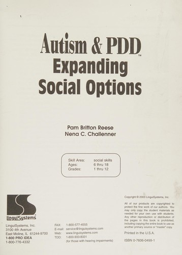 Cover for Autism & PDD