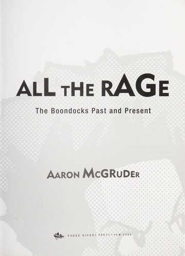 Cover for All the rage