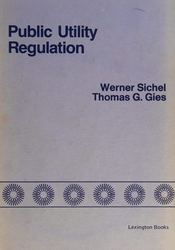 Cover for Public utility regulation