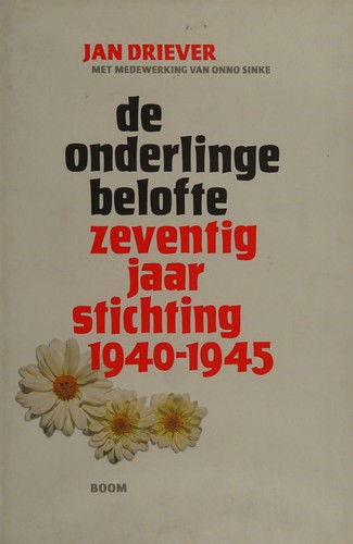 Cover for De onderlinge belofte