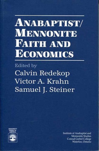 Cover for Anabaptist/Mennonite Faith and Economics