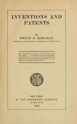 Cover for Inventions and patents