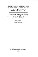 Cover for Statistical inference and analysis