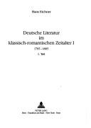 Cover for Deutsche Literatur im klassisch-romantischen Zeitalter