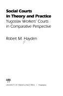 Cover for Social courts in theory and practice