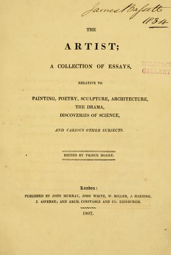 Cover for The Artist