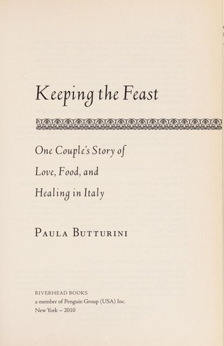 Cover for Keeping the feast