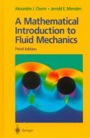 Cover for mathematical introduction to fluid mechanics