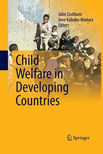 Cover for Child Welfare in Developing Countries