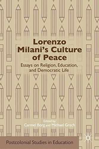 Cover for Lorenzo Milani's Culture of Peace