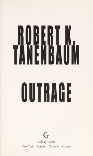 Cover for Outrage