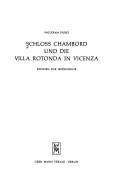 Cover for Schloss Chambord und die Villa Rotonda in Vicenza