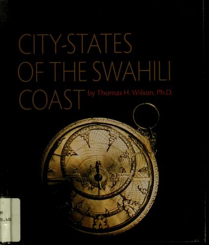 Cover for City states of the Swahili coast