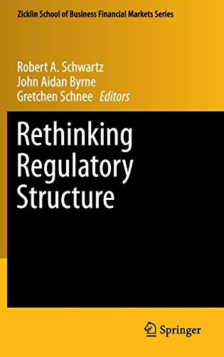 Cover for Rethinking Regulatory Structure