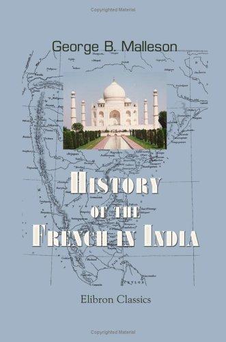 Cover for History of the French in India
