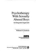 Cover for Psychotherapy with sexually abused boys