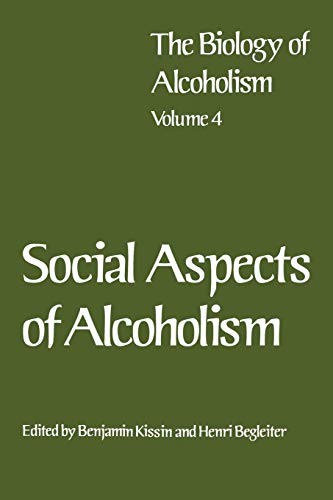 Cover for Social Aspects of Alcoholism