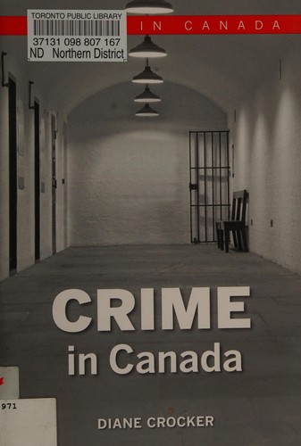 Cover for Crime in Canada