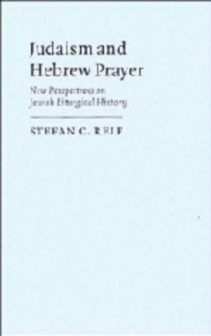 Cover for Judaism and Hebrew prayer