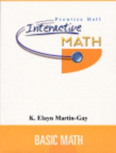 Cover for Prentice Hall Interactive Math Basic Math Student Package