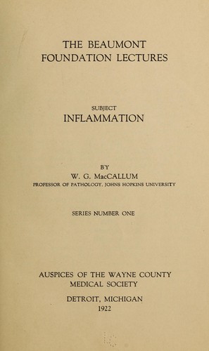 Cover for Inflammation
