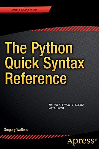 Cover for The Python Quick Syntax Reference