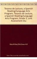Cover for Tesoros de lectura, A Spanish Reading/Language Arts Program, Grade 3, Unit Assessment Student Book