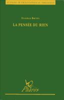 Cover for La pensée du rien