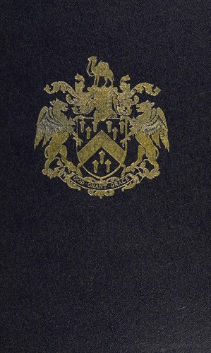 Cover for The history of Hackney Downs School: formerly the Grocers' Company's School.