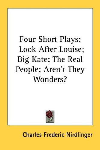 Cover for Four Short Plays