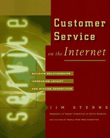 Cover for Customer service on the Internet