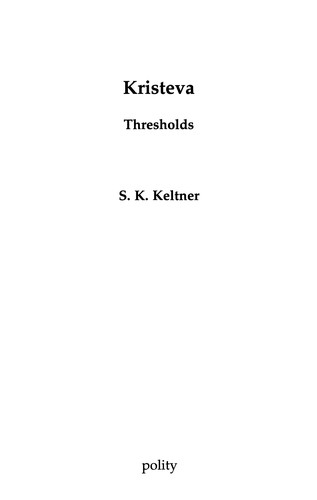 Cover for Kristeva