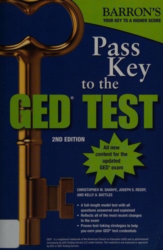 Cover for Pass Key to the GED Test