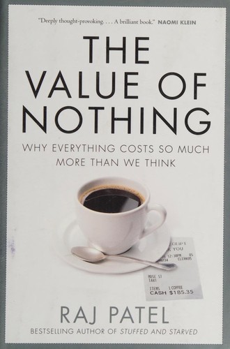 Cover for Value of Nothing