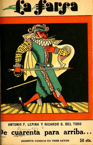 Cover for De cuarenta para arriba--