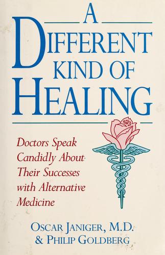 Cover for A different kind of healing