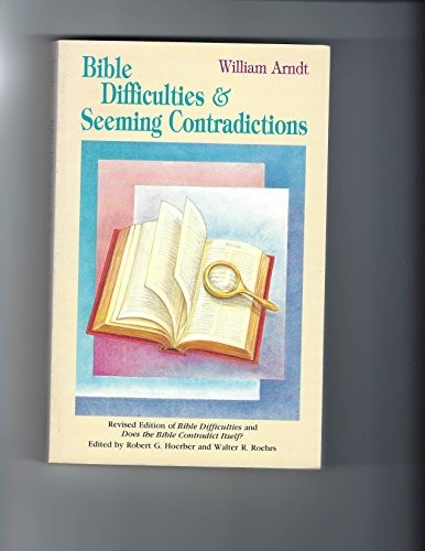 Cover for Bible difficulties and seeming contradictions