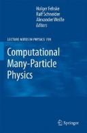 Cover for Computational many-particle physics