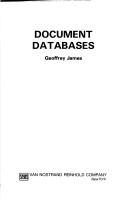 Cover for Document databases