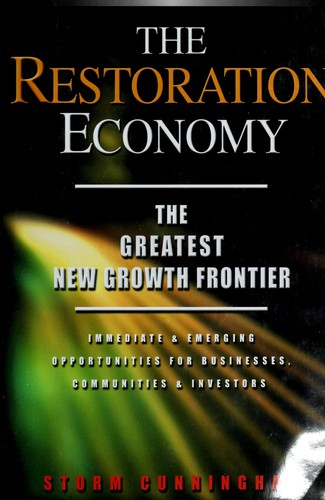 Cover for The restoration economy