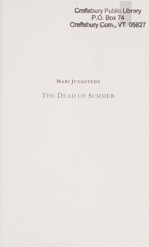 Cover for The dead of summer