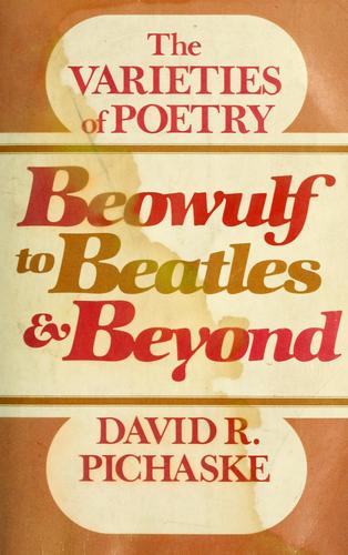 Cover for Beowulf to Beatles & beyond