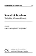 Cover for Korea-U.S. Relations